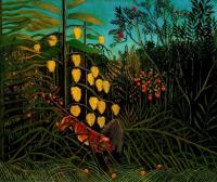 Henri Rousseau - Combat of a Tiger and a Buffalo